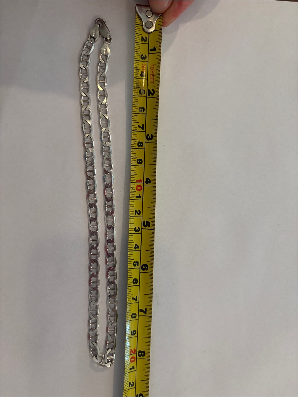 Silver Chain Necklace - Kids size